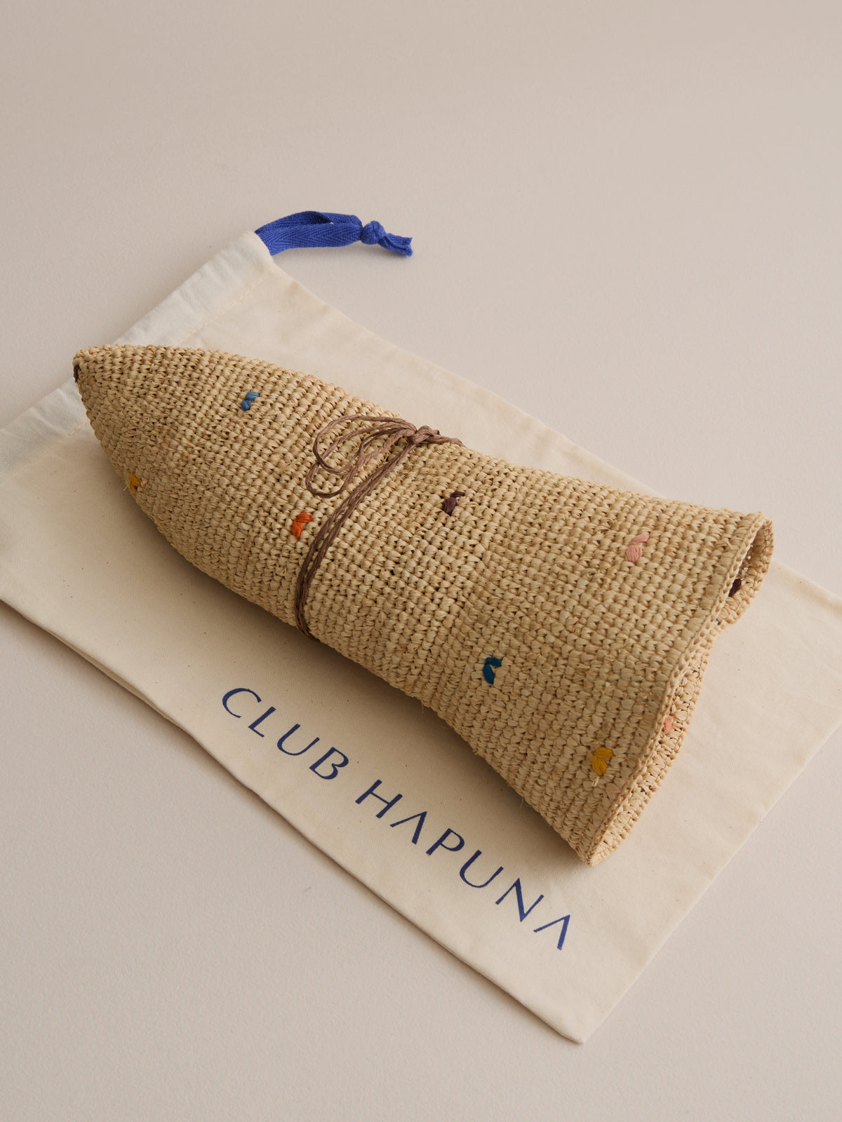 Jeju packable Madagascar raffia bucket hat | Club Hapuna