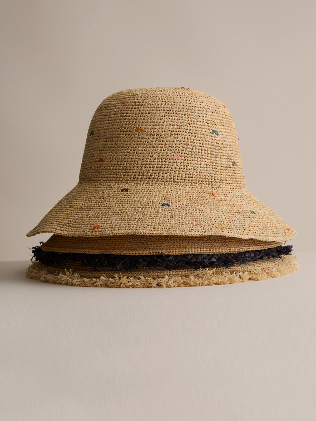 Jeju natural raffia bucket hat — handcrafted | Club Hapuna
