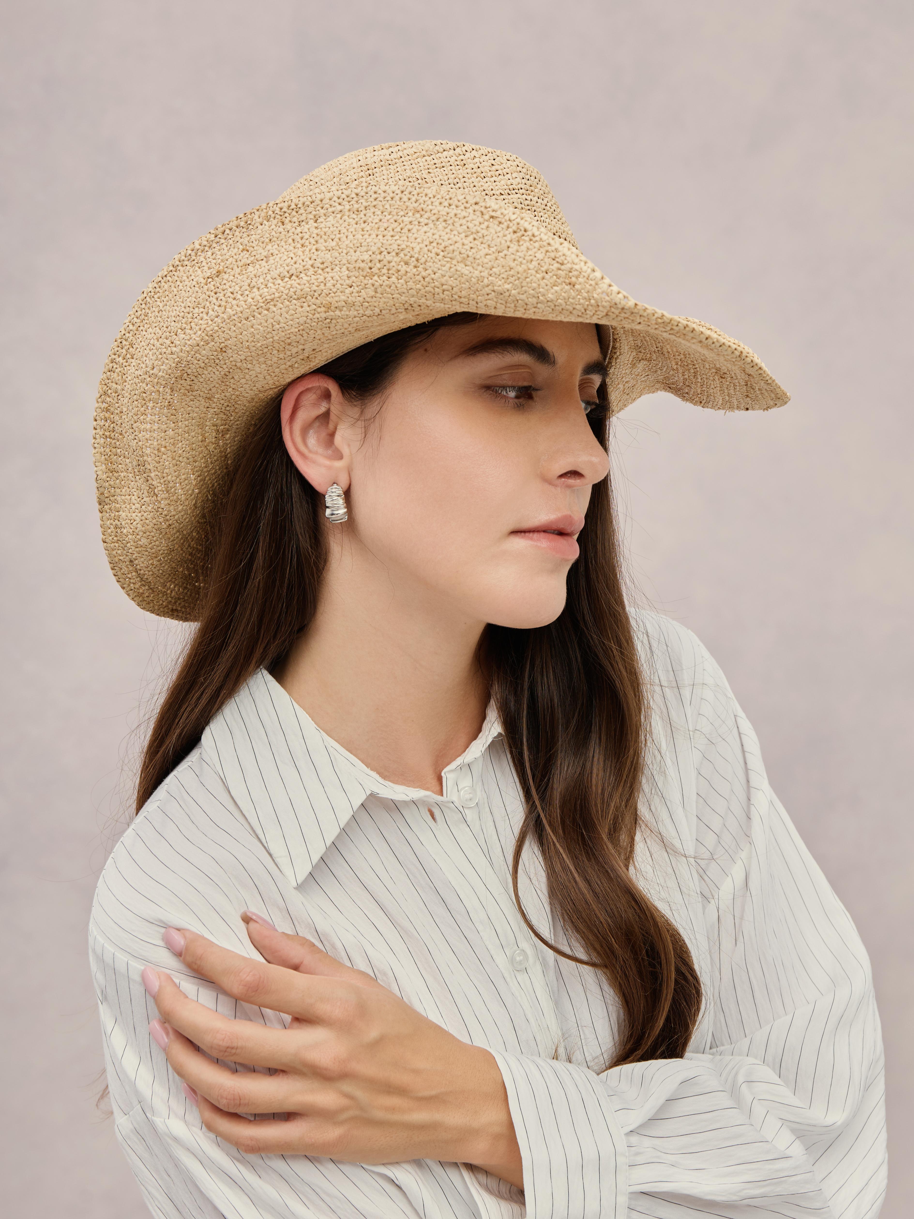 Handcrafted Madagascar raffia sun hat — Zanzibar | Club Hapuna