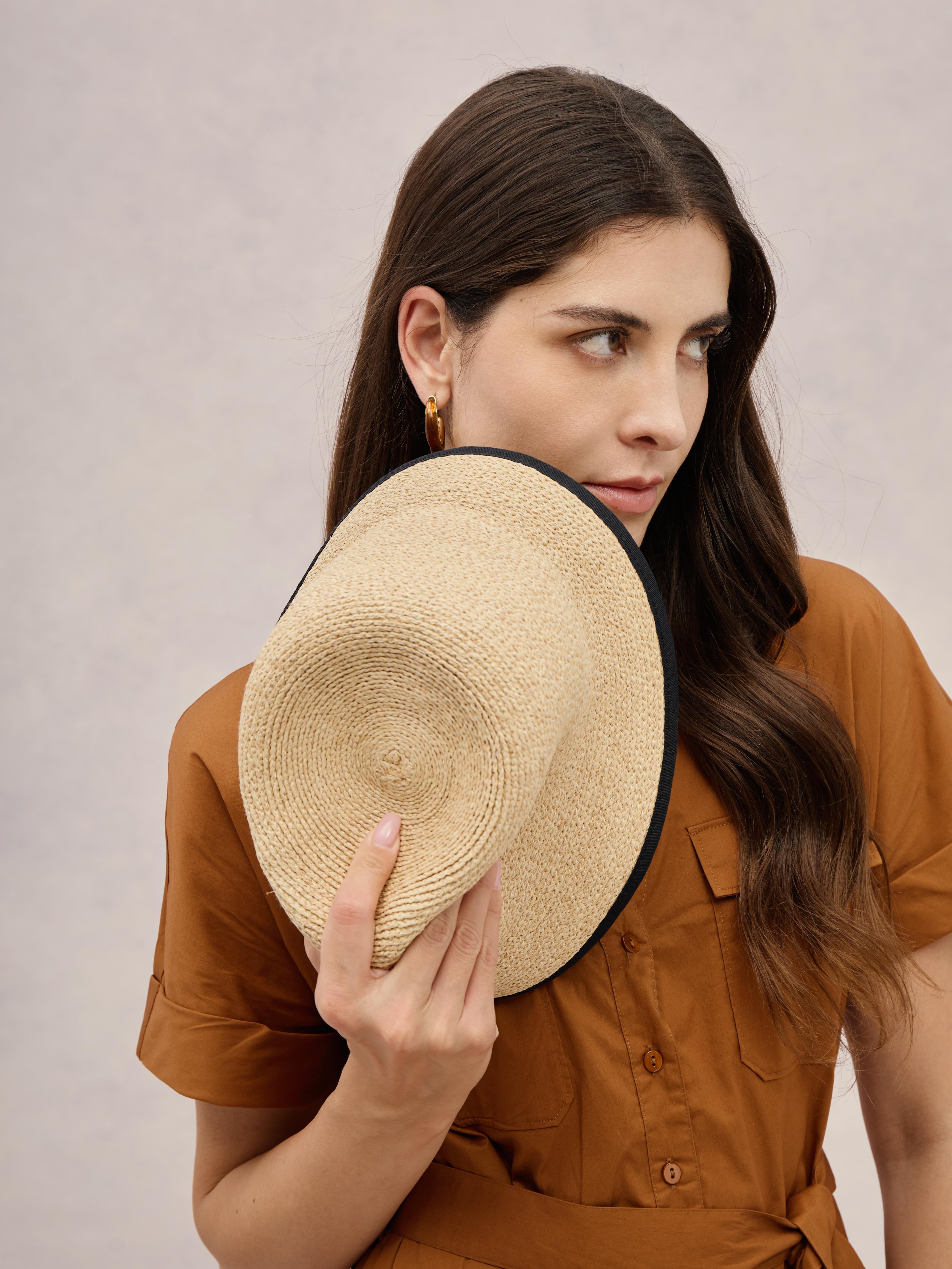 Handcrafted Madagascar raffia bucket hat — Railay | Club Hapuna