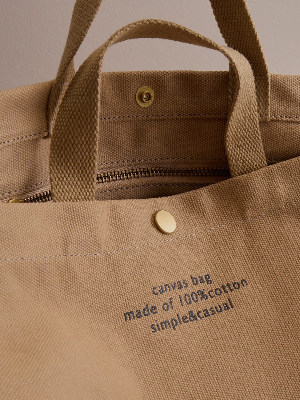 Casual Life Canvas Tote